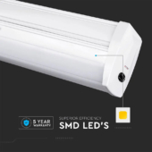 Kép 5/9 - V-TAC függeszthető lineáris LED lámpa 150cm 50W 120° természetes fehér (almodul) - SKU 1364