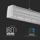 Kép 4/10 - V-TAC függeszthető lineáris LED lámpa 150cm 50W 90° természetes fehér (almodul) - SKU 1363