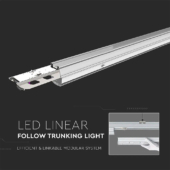 Kép 3/10 - V-TAC függeszthető lineáris LED lámpa 150cm 50W aszimmetrikus természetes fehér (almodul) - SKU 1365