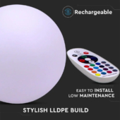 Kép 3/10 - V-TAC gömb alakú RGB színváltós akkus LED dekoráció - SKU 40161