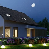V-TAC gömb alakú RGB színváltós akkus LED dekoráció - SKU 40201