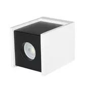 Kép 5/11 - V-TAC GU10 LED falon kívüli lámpatest, fehér+fekete - SKU 3140