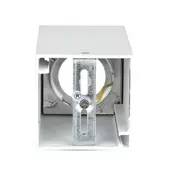 Kép 9/9 - V-TAC GU10 LED falon kívüli lámpatest, fehér+rózsaarany - SKU 8587