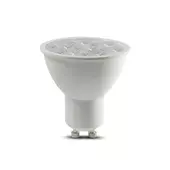 Kép 1/7 - V-TAC GU10 LED spot égő 6W hideg fehér 10° - SKU 20028