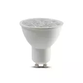 Kép 1/7 - V-TAC GU10 LED spot égő 6W meleg fehér 10° - SKU 2120026