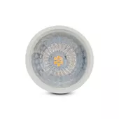 Kép 6/7 - V-TAC GU10 LED spot égő dimmelhető 6W hideg fehér 110° - SKU 21200