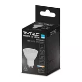 Kép 1/8 - V-TAC GU10 LED spot égő dimmelhető 6W természetes fehér 38° - SKU 21196