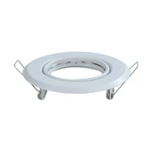 V-TAC GU10 LED spotlámpa keret, fehér billenthető lámpatest - SKU 8938