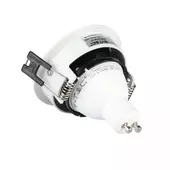 Kép 6/10 - V-TAC GU10 LED spotlámpa keret, fehér+fekete billenthető lámpatest - SKU 3153
