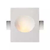 Kép 1/4 - V-TAC GU10 LED spotlámpa keret, fehér fix lámpatest - SKU 6771