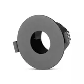 Kép 1/10 - V-TAC GU10 LED spotlámpa keret, fekete billenthető lámpatest - SKU 8595