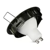 Kép 7/11 - V-TAC GU10 LED spotlámpa keret, sárgaréz billenthető lámpatest - SKU 8579