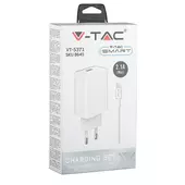 Kép 2/8 - V-TAC hálózati adapter MicroUSB kábellel - SKU 8645