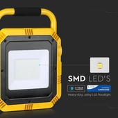V-TAC hordozható LED reflektor 50W hideg fehér 80 Lm/W - SKU 946