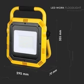 V-TAC hordozható LED reflektor 50W természetes fehér 80 Lm/W - SKU 945