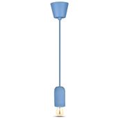 Kép 6/8 - V-TAC kék beton függeszték E27 foglalattal - SKU 3744
