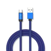 Kép 1/6 - V-TAC kék, USB - Type-C 1m hálózati kábel - SKU 8630