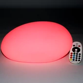 V-TAC kő alakú RGB színváltós akkus LED dekoráció - SKU 40151