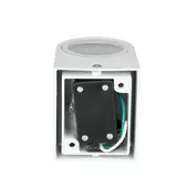 Kép 10/12 - V-TAC kültéri, kerek, fehér fali lámpa, GU10 foglalattal - SKU 7540