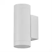 Kép 1/6 - V-TAC kültéri kétirányú alumínium fali lámpa, 2xGU10 foglalattal, fehér házas - SKU 2970