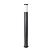 Kép 1/7 - V-TAC kültéri, mozgásérzékelős fekete állólámpa, 110 cm, E27 foglalattal - SKU 8983