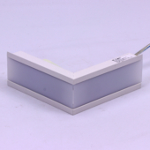 Kép 2/3 - V-TAC L alakú csatlakozó süllyeszthető lineáris LED lámpákhoz 12W természetes fehér - SKU 389