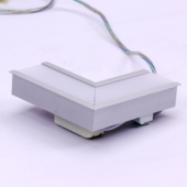 Kép 2/3 - V-TAC L alakú csatlakozó süllyeszthető lineáris LED lámpákhoz 8W természetes fehér - SKU 386