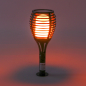 Kép 3/16 - V-TAC láng imitáló napelemes kerti lámpa meleg fehér - SKU 8558