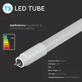 Kép 3/7 - V-TAC LED fénycső 115cm T5 16W hideg fehér - SKU 6321