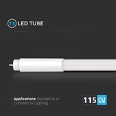 V-TAC LED fénycső 115cm T5 16W természetes fehér, 110 Lm/W - SKU 216320