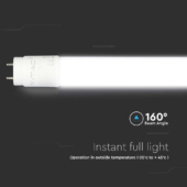 Kép 4/8 - V-TAC LED fénycső 120cm T8 16.5W meleg fehér, 110Lm/W - SKU 21688
