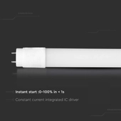 Kép 10/12 - V-TAC LED fénycső 120cm T8 18W természetes fehér, 100 Lm/W - SKU 216273