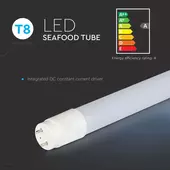 Kép 4/7 - V-TAC LED fénycső 120cm T8 36W halhoz CRI&gt;95 - SKU 6325