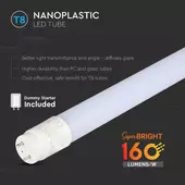 Kép 3/6 - V-TAC LED fénycső 60cm T8 7W hideg fehér 160 Lm/W - SKU 216476