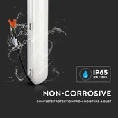 V-TAC LED lámpa 120cm 60W IP65 hideg fehér - SKU 21679