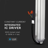 V-TAC LED lámpa 150cm 70W IP65 hideg fehér - SKU 21677