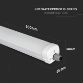 Kép 2/11 - V-TAC LED lámpa 60cm 18W IP65 természetes fehér, 120 Lm/W (G-széria) - SKU 216283