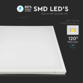 Kép 3/11 - V-TAC LED panel hideg fehér 160 Lm/W 25W 60 x 60cm - SKU 6602