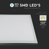 Kép 3/12 - V-TAC LED panel hideg fehér CRI&gt;95 45W 60 x 60cm - SKU 8088