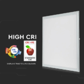 Kép 5/12 - V-TAC LED panel hideg fehér CRI&gt;95 45W 60 x 60cm - SKU 8088