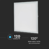 Kép 5/11 - V-TAC LED panel meleg fehér 36W 60 x 60cm - SKU 6376