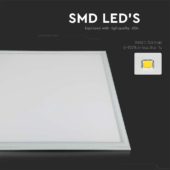 Kép 3/11 - V-TAC LED panel természetes fehér 29W 60 x 60cm, 137 Lm/W - SKU 2162416