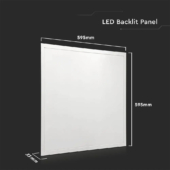 Kép 2/6 - V-TAC LED panel természetes fehér 36W 60 x 60cm, 120 Lm/W - SKU 216706