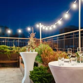 V-TAC LED party fényfüzér 10m 20db fényforrással - SKU 7440