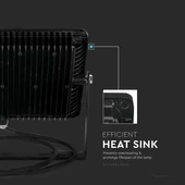 V-TAC LED reflektor 100W hideg fehér Samsung chip - SKU 414