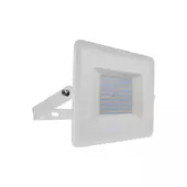 Kép 1/9 - V-TAC LED reflektor 100W meleg fehér, fehér házzal - SKU 215967