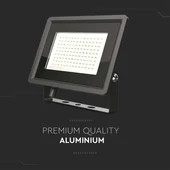 V-TAC LED reflektor 100W meleg fehér, fekete házzal - SKU 6721