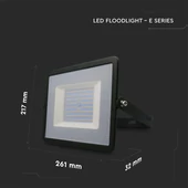 V-TAC LED reflektor 100W meleg fehér ?? Lm/W, fekete házzal - SKU 215964
