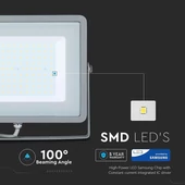 V-TAC LED reflektor 100W meleg fehér Samsung chip - SKU 472