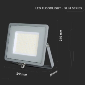 Kép 8/14 - V-TAC LED reflektor 100W természetes fehér 115 Lm/W - SKU 21770